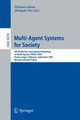 Multi-Agent Systems for Society, 