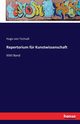 Repertorium fr Kunstwissenschaft, Tschudi Hugo von