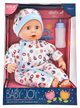 Lalka Baby Joy 38 cm ubranko biae, 