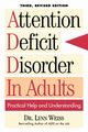 Attention Deficit Disorder In Adults, Weiss Lynn