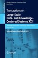 Transactions on Large-Scale Data- and Knowledge-Centered Systems XXI, 