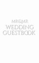 Mr and  Mr wedding Guest Book, Mr