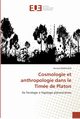 Cosmologie et anthropologie dans le time de platon, MAROUANI-A