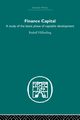 Finance Capital, Hilferding Rudolph