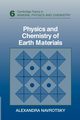 Physics and Chemistry of Earth Materials, Navrotsky Alexandra