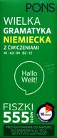 Fiszki 555 sw Wielka gramatyka niemiecka z wiczeniami, 