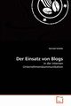 Der Einsatz von Blogs, Scholtz Gernod