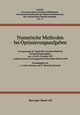 Numerische Methoden Bei Optimierungsaufgaben, Collatz L.