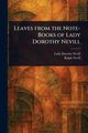 Leaves From the Note-Books of Lady Dorothy Nevill, Nevill Dorothy Lady