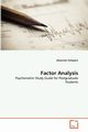 Factor Analysis, Schepers Johannes