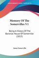 Memory Of The Somervilles V1, Somerville James