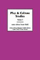 Play & Culture Studies, Volume 1, Duncan Margaret Carlisle