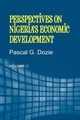 Perspectives on Nigeria's Economic Development Volume II, Dozie Pascal G.