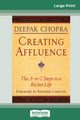 Creating Affluence, Chopra Deepak