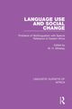 Language Use and Social Change, 