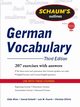 SO GER VOCABULARY 3E, WEISS