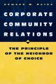 Corporate Community Relations, Burke Edmund M.