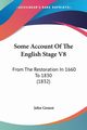 Some Account Of The English Stage V8, Genest John