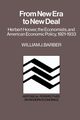 From New Era to New Deal, Barber William J. Professor