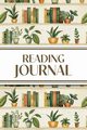Reading Journal (Bookshelves with Greenery), Revive Stationery