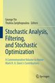 Stochastic Analysis, Filtering, and Stochastic Optimization, 