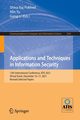 Applications and Techniques in Information Security, 