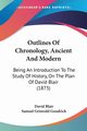 Outlines Of Chronology, Ancient And Modern, Blair David