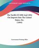 The Tariffs Of 1890 And 1894 On Imports Into The United States, Etc. (1894), Government Printing Office