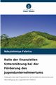 Rolle der finanziellen Untersttzung bei der Frderung des Jugendunternehmertums, Fabrice Ndayishimiye