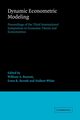 Dynamic Econometric Modeling, 