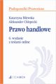 Prawo handlowe z testami online, Bilewska Katarzyna, Chopecki Aleksander