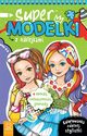 Supermodelki z naklejkami. Kolorowanka zdolnej stylistki + moda, ciekawostki, porady, Podgrska Anna