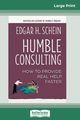 Humble Consulting, Schein Edgar H.