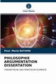 PHILOSOPHIE ARGUMENTATION DISSERTATION, BAYAMA Paul- Marie