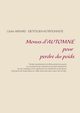 Menus d'automne pour perdre du poids, Mnard Cdric