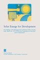 Solar Energy for Development, 