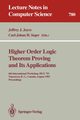 Higher Order Logic Theorem Proving and Its Applications, 