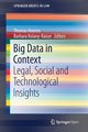 Big Data in Context, 