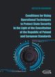 Conditions for Using Operational Techniques to Protect State Security in the Light of the Constitution of the Republic of Poland and European Standards, Kucharski Krzysztof