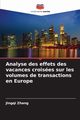 Analyse des effets des vacances croises sur les volumes de transactions en Europe, Zhang Jingqi
