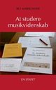 At studere musikvidenskab, Marschner Bo