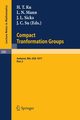Proceedings of the Second Conference on Compact Tranformation Groups. University of Massachusetts, Amherst, 1971, 