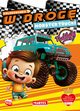 Kolorowanka W drog. Monster Trucki z naklejkami, Salamon Katarzyna