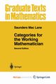 Categories for the Working Mathematician, Mac Lane Saunders
