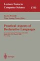 Practical Aspects of Declarative Languages, 