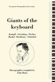 Giants of the Keyboard. 6 Discographies. Wilhelm Kempff, Walter Gieseking, Edwin Fischer, Clara Haskil, Wilhelm Backhaus, Artur Schnabel. [1994], Hunt John