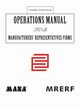 Operations Manual for Manufacturers' Representatives FirmsThird Edition, Educational Research Foundation Manufac