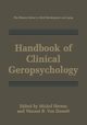 Handbook of Clinical Geropsychology, 