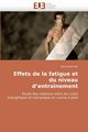 Effets de la fatigue et du niveau d entranement, SALWINSKI-J