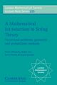 A Mathematical Introduction to String Theory, Albeverio Sergio A.